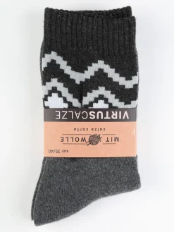 Virtus Calze corte da donna in misto lana