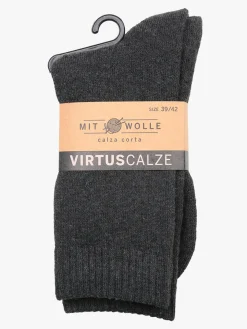 Virtus Calze corte da uomo misto lana