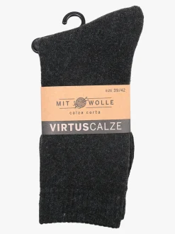Virtus Calze corte da uomo misto lana