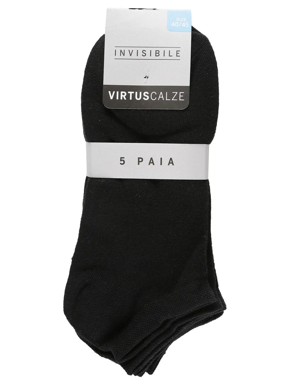 Virtus Calze corte uomo - Confezione 5 paia