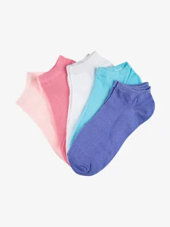Virtus Confezione da 5 calze fantasmino donna