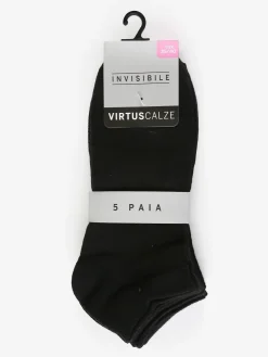 Virtus Fantasmino donna in misto cotone Confezione da 5 paia
