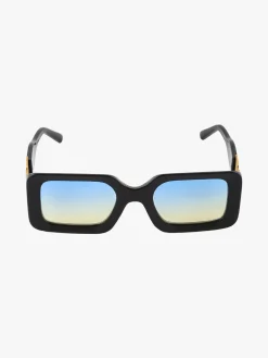 Visionmania Occhiali da sole rettangolari da donna - blu