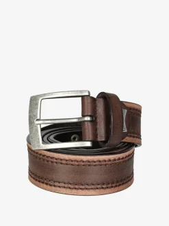 Wampum Cintura in pelle vintage da uomo