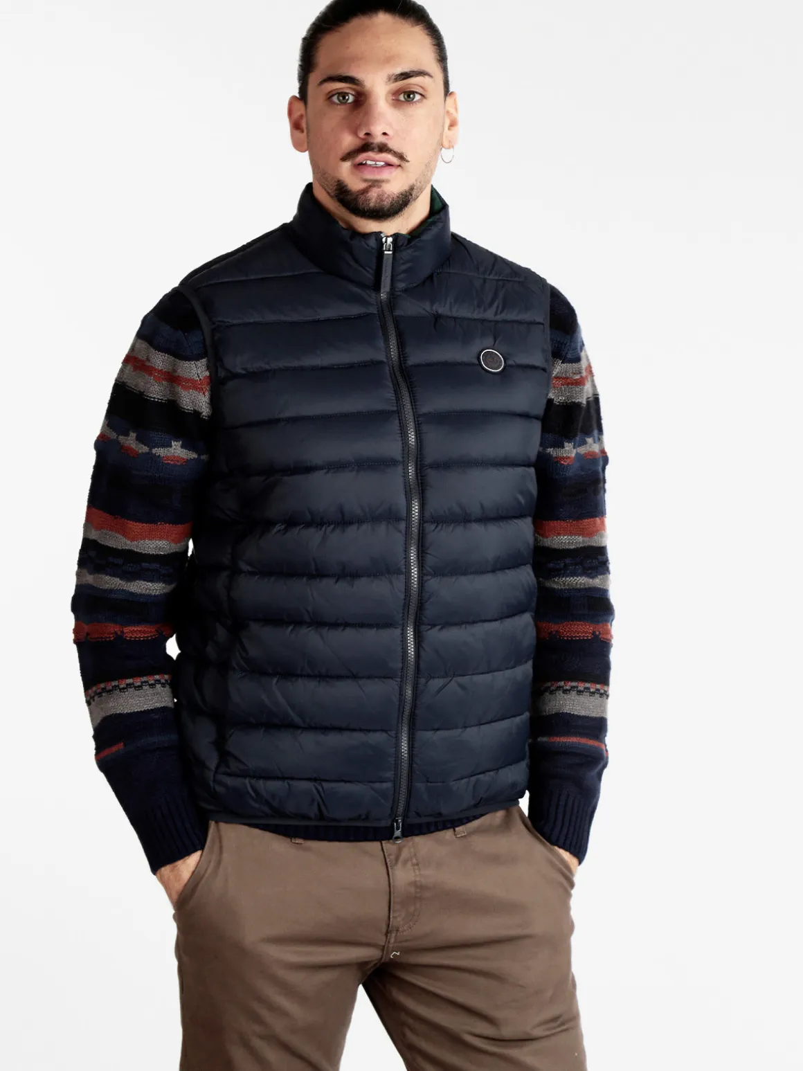 Wampum Gilet imbottito da uomo