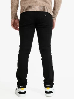 Wampum Pantaloni regular fit da uomo in cotone stretch