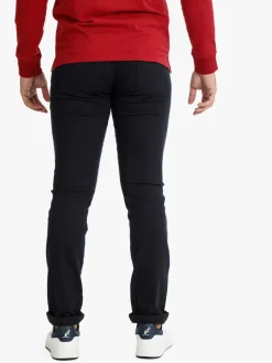 Wampum Pantaloni regular fit da uomo in cotone stretch