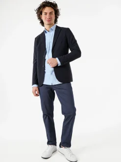 Warren Webber Blazer casual da uomo - blu scuro
