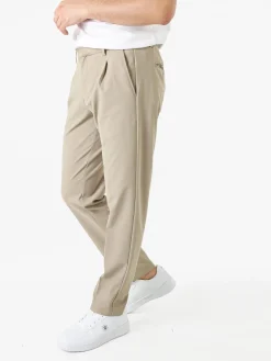 Warren Webber Pantaloni casual da uomo a gamba dritta - khaki