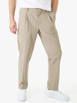 Warren Webber Pantaloni casual da uomo a gamba dritta - khaki