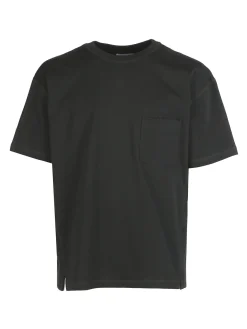 Warren Webber T-shirt uomo in cotone con doppio taschino