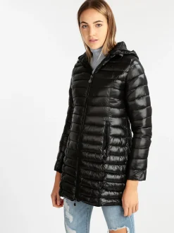 W Collection Piumino leggero da donna con cappuccio