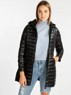 W Collection Piumino leggero da donna con cappuccio