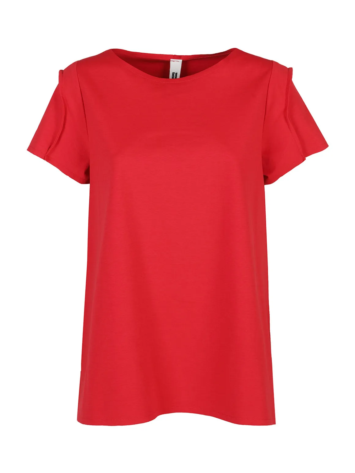 Wendy Trendy T-shirt donna oversize tinta unita