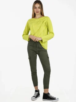 Wendy Trendy T-shirt donna oversize in cotone