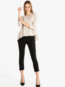 Wendy Trendy T-shirt manica lunga donna in cotone