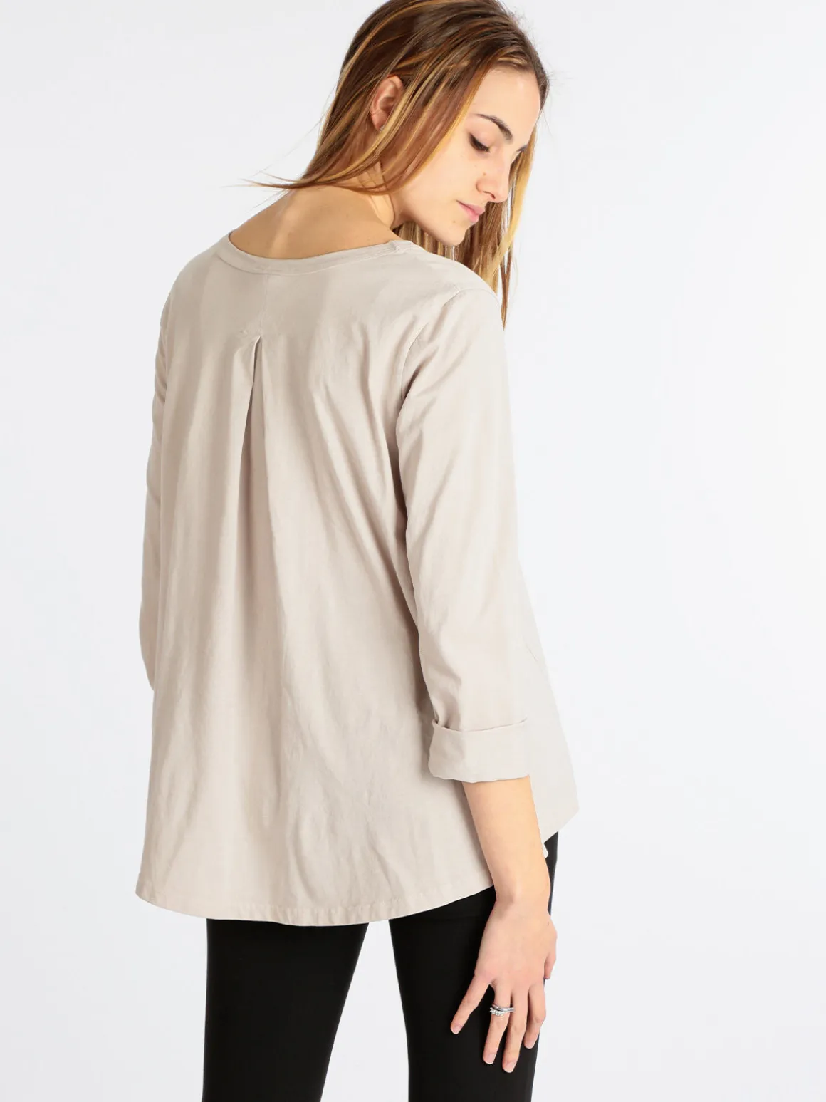 Wendy Trendy T-shirt manica lunga donna in cotone