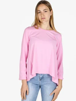 Wendy Trendy T-shirt manica lunga donna in cotone