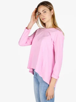 Wendy Trendy T-shirt manica lunga donna in cotone