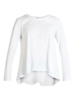 Wendy Trendy T-shirt manica lunga donna in cotone