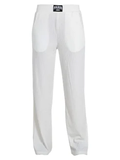 Wit Girl Pantaloni donna leggeri con elastico in vita