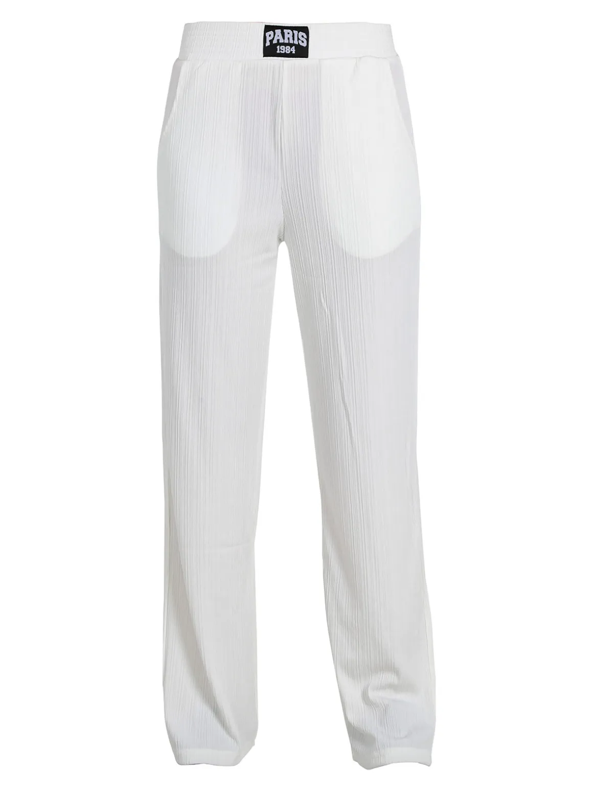 Wit Girl Pantaloni donna leggeri con elastico in vita