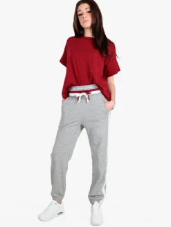 Wit Girl Pantaloni tuta da donna con coulisse e polsini