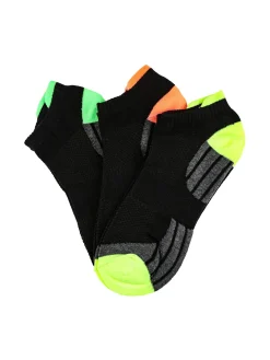 Wrk Confezione da 3 paia di fantasmini unisex