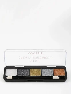 Wynie Cosmetics Palette ombretto glitter 5 colori