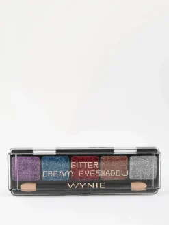 Wynie Cosmetics Palette ombretto glitter 5 colori