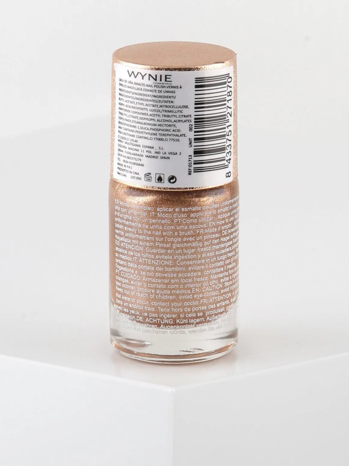 Wynie Cosmetics Smalto brillantinato