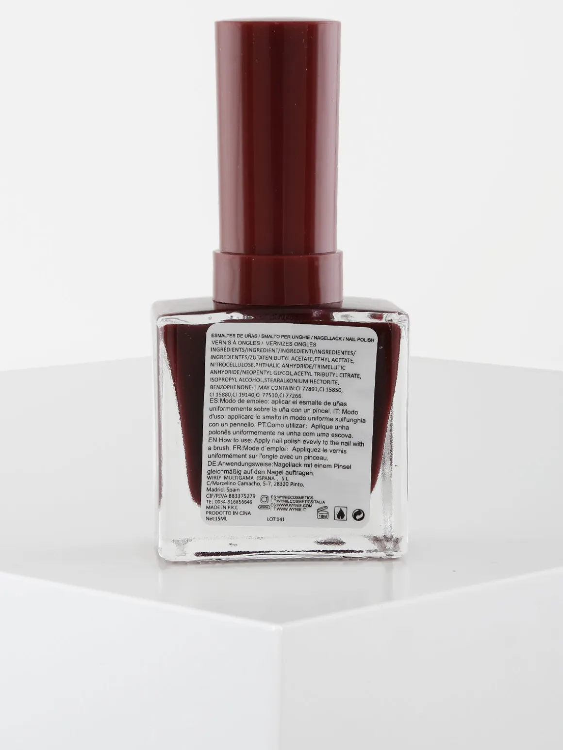 Wynie Cosmetics Smalto unghie a lunga durata