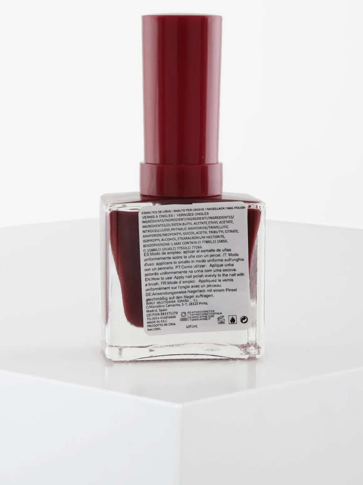 Wynie Cosmetics Smalto unghie a lunga durata