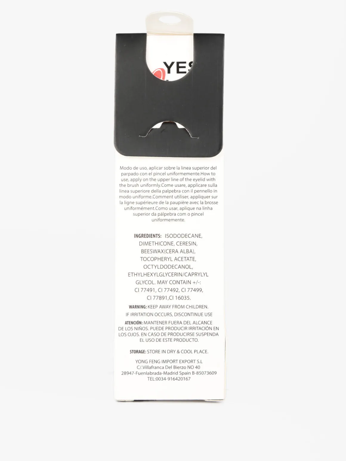 Wynie Cosmetics Sopracciglia gel con pennellino