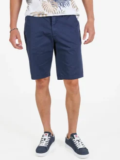 X-Cape Bermuda uomo slim fit in cotone - blu scuro