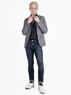 X-Cape Blazer classico da uomo a quadri