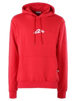 X-Cape Felpa da uomo in cotone con cappuccio - bianco