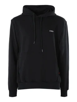 X-Cape Felpa da uomo in cotone con cappuccio - nero