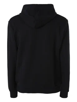 X-Cape Felpa da uomo in cotone con cappuccio - nero