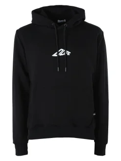 X-Cape Felpa da uomo in cotone con cappuccio - nero