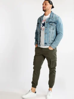 X-Cape Giacca in jeans da uomo