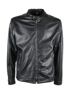 X-Cape Giacca uomo in ecopelle con zip
