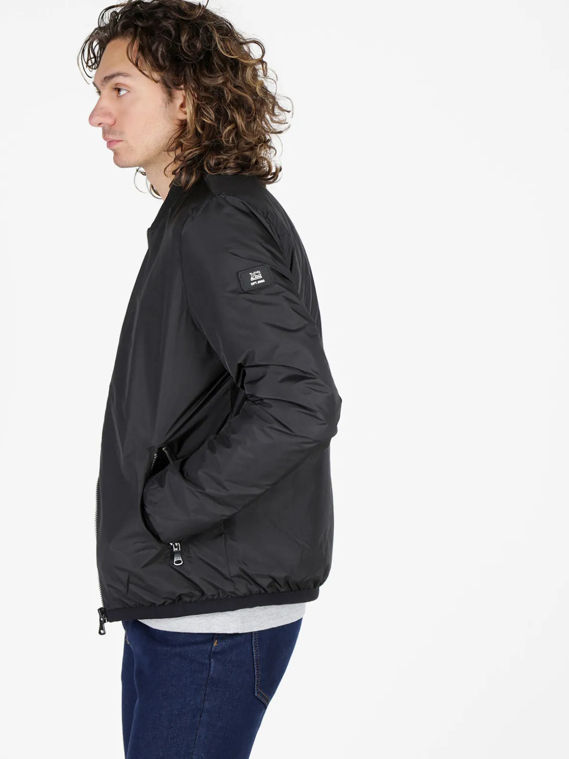 X-Cape Giubbino da uomo bomber con zip