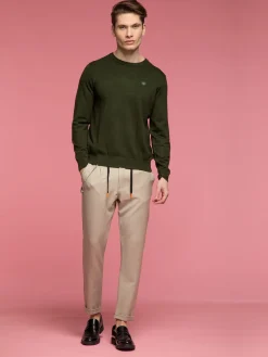 X-Cape Pantaloni casual da uomo con catena
