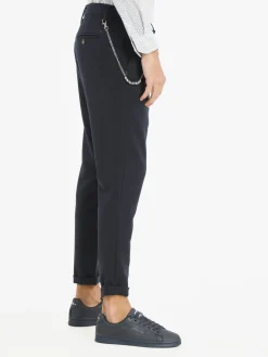X-Cape Pantaloni casual da uomo con catena