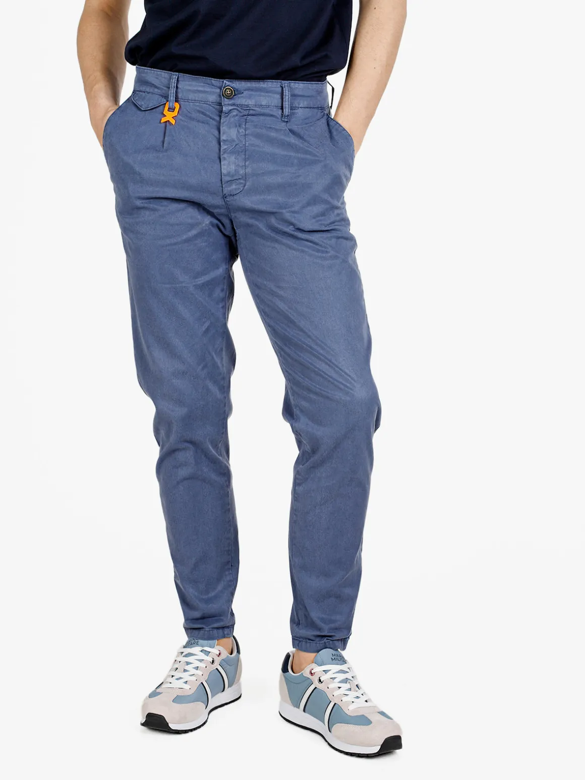 X-Cape Pantaloni casual da uomo a quadri