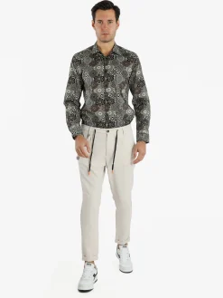 X-Cape Pantaloni casual da uomo con catena
