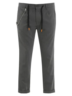 X-Cape Pantaloni casual da uomo con catena