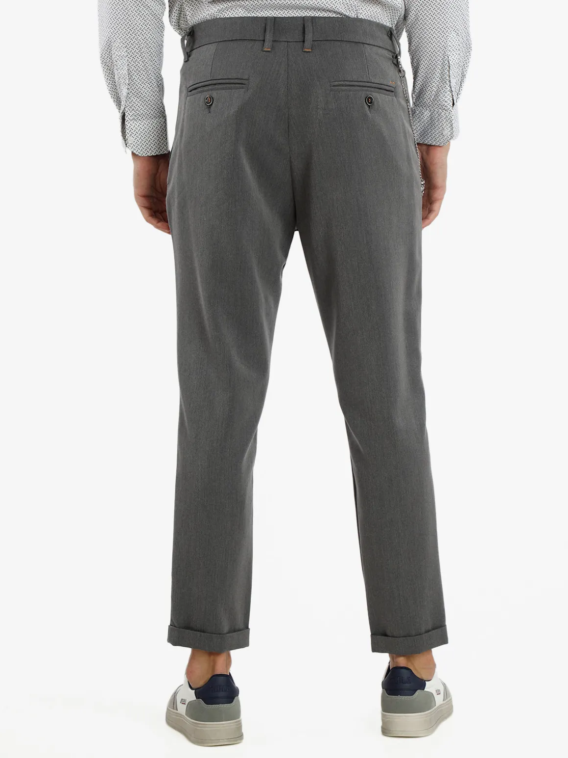 X-Cape Pantaloni casual da uomo con catena
