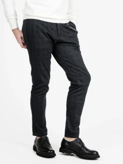 X-Cape Pantaloni casual da uomo a quadri